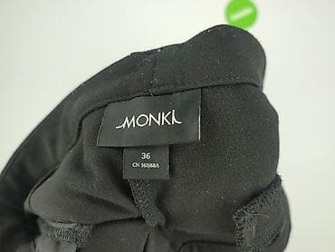 spodnie monkl: Monki, Spodnie materiałowe damskie, rozmiar S — 4