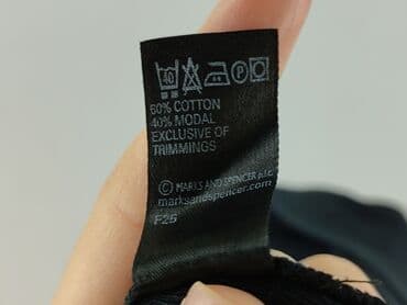 czarne t shirty damskie w serek: The Limited, T-shirt damski, rozmiar S — 6