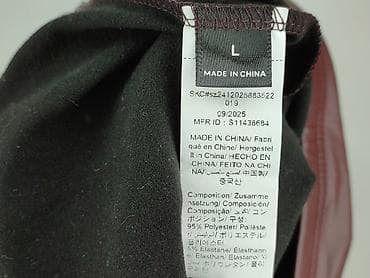 reserved leopard jeans: Leggings Eco-leather for women, size L — 4