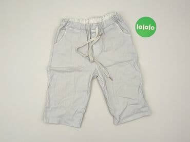 pluszowa kurtka z kapturem: Baby material trousers, 12-18 months, 80-86 cm, condition - Good — 2