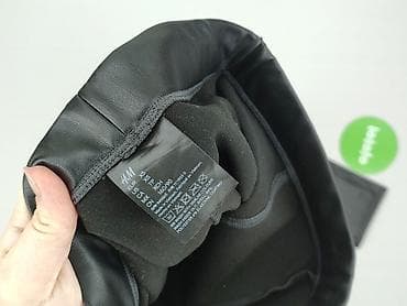 getry lateksowe: H&M, Legginsy Ze skóry ekologicznej damskie, rozmiar XS — 4