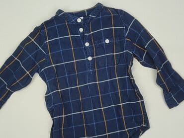 Shirt 3-4 years, condition - Very good, pattern - Cell, color - Blue