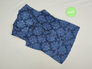 niebieska bluzki z krótkim rękawem: Bluzka damska, rozmiar S — 3