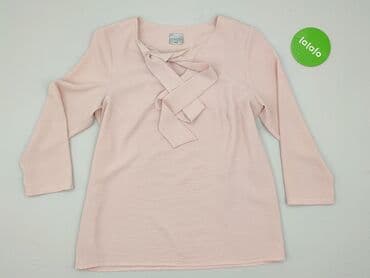 srebrne sukienki na imprezę: Women's blouse, size XL (EU 42) — 2