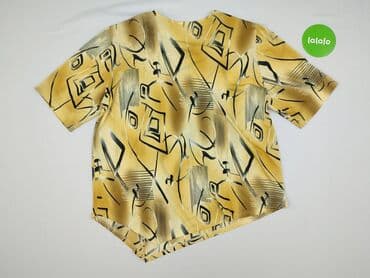 bluzka żółta w czarne paski: Bluzka damska, rozmiar 4XL — 3