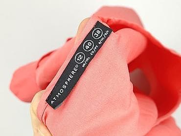 chabrowa bluzki plus size: Atmosphere, T-shirt damski, rozmiar L — 4