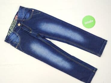 jeansy slouchy z wysokim stanem: Jeans, 8 years, 128, condition - Perfect — 2