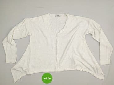 piec lat w paski bluzka w paski swiat: Sweter damski, rozmiar One size — 2