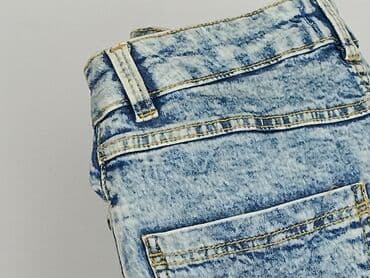 spodenki jeansowe z wysokim stanem pull and bear: Bershka, Szorty damskie, rozmiar S — 6