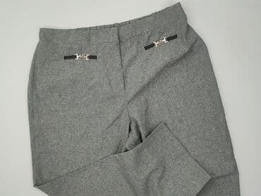 ELEGANTE, Spodnie materiałowe damskie, 2XL