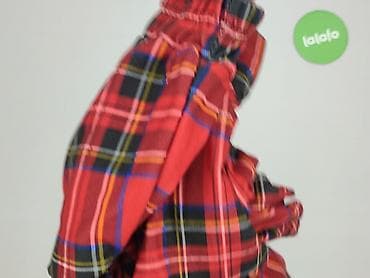 spódnica w kratę czerwona: Spódnica damska, rozmiar S — 4