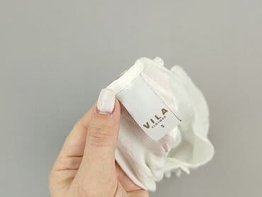 koszulka na ramiączkach jedwabna: Vila, T-shirt damski, rozmiar S — 4