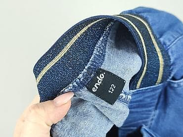 t shirt basic oversize: Spodnie dresowe, Endo, 7 lat, 122, stan - Idealny — 4