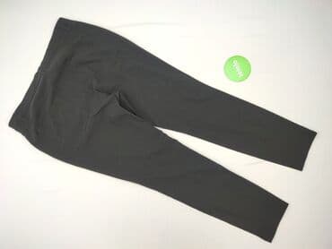 czarne jeansy damskie stylizacje: Bpc bonprix collection, Spodnie materiałowe damskie, rozmiar 2XL — 3