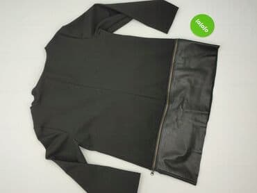 czarne bluzki krótki rękaw obcisła: Women's blouse, size XL (EU 42) — 3