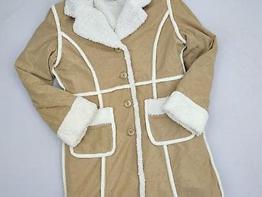 koc beżowy: Kożuch, rozmiar M — 1