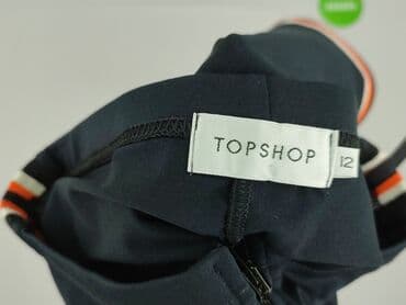 krótkie spodenki z lampasami: Topshop, Spódnica damska, rozmiar M — 4