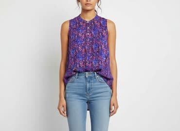 shein bluzka z dekoltem: Shein, Women's blouse, size S — 1