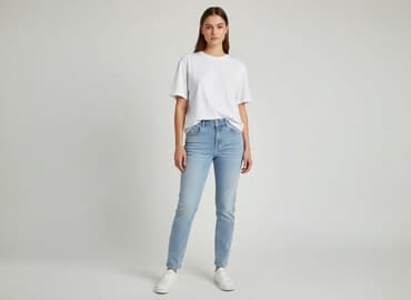 pepe jeans sandały: Pepe Jeans, Jeansy damskie, rozmiar S — 6