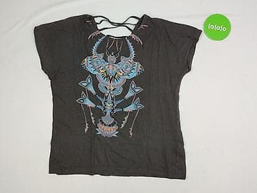 bluzka dekolt w serce: T-shirt damski, rozmiar S — 2