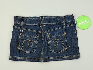 kurtka jeansowa patchwork: Spódnica damska, rozmiar S — 3