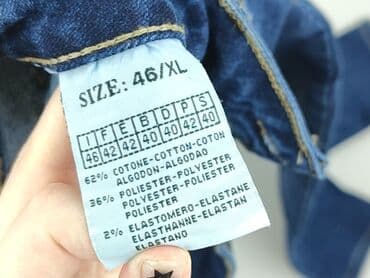 długie spodnie damskie dla wysokich: Jeansy damskie, rozmiar XL — 5