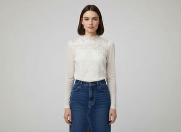 eleganckie bluzki andżela: Bluzka damska, rozmiar XS — 7