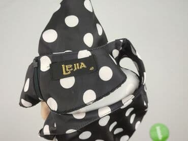 biale rajstopy w czarne kropki: Sukienka damska, L — 4