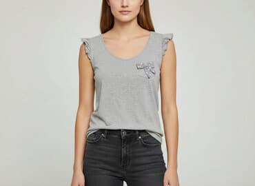 kropki koszulka: Cluse, T-shirt damski, rozmiar L — 6