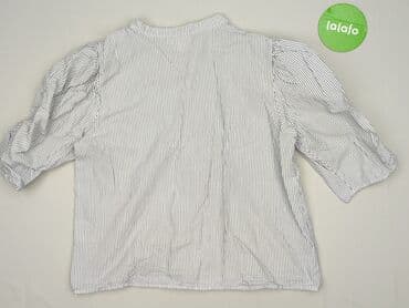 białe prążkowane bluzki: Ichi, Bluzka damska, rozmiar M — 4