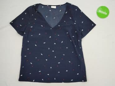 tommy hilfiger t shirt damski granatowy: Vila, T-shirt damski, rozmiar M — 2