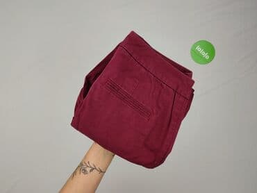 czerwone chinosy damskie: Spodnie materiałowe damskie, rozmiar M — 6