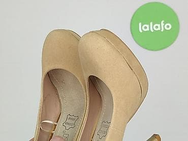 buty esprit deichmann: Beżowe czółenka na wysokim obcasie IN EXTENSO - Damskie szpilki z — 7