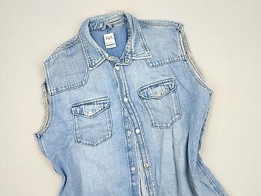 jeans jackets: Zara, Жилетка жіноча, розмір L — 1