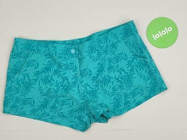 krótkie spodenki z szerokimi nogawkami: Szorty damskie, rozmiar L — 2