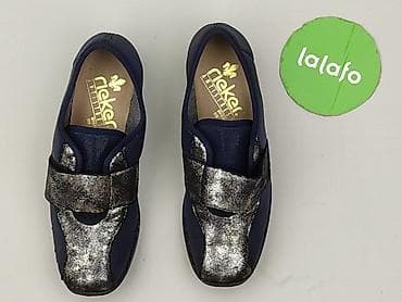 buciki: Damskie półbuty Rieker Antistress - Model: wsuwane półbuty z paskiem — 2