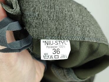 deichmann srebrne buty: Spodnie materiałowe damskie, rozmiar S — 4