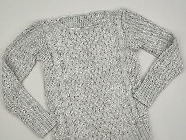 sweter szary: Sweter damski, rozmiar M — 1