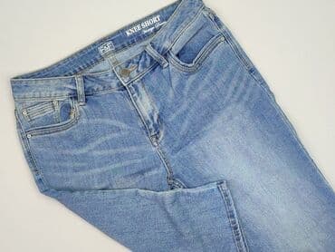 szorty damskie jeansowe przed kolano: F&F, Szorty damskie, rozmiar M — 1