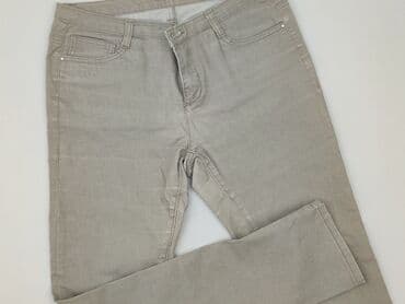 szare szerokie jeansy: Yessica, Jeansy damskie, rozmiar M — 1