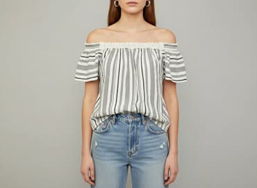 rajstopy na chrzest: Zara, Bluzka damska, rozmiar M — 6