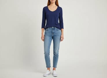 granatowe bluzki: HDM, Bluzka damska, rozmiar S — 6