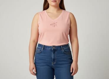 t shirty pod marynarkę: T-shirt damski, rozmiar 4XL — 6