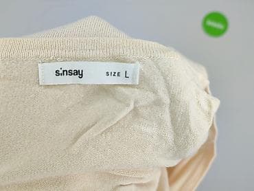 poncho sinsay: Sinsay, Kardigan damski, rozmiar L — 4