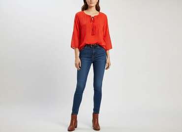 bluzka z reniferem dla dziewczynki: Yessica, Bluzka damska, rozmiar L — 7