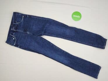 legginsy modelujace push up: Denim, Jeansy damskie, rozmiar S — 2