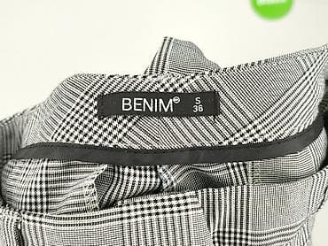 patchwork: Denim, Spodnie materiałowe damskie, rozmiar S — 4