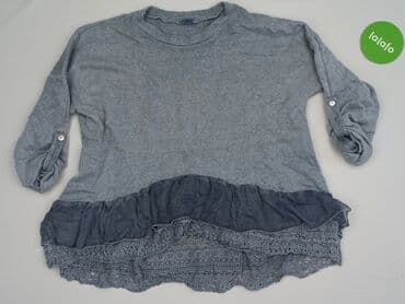 sweter piórkowy na drutach: Bluzka damska, rozmiar 3XL — 2