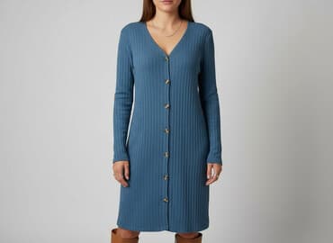 sukienki z guzikami z przodu: Women`s dress, size L — 1