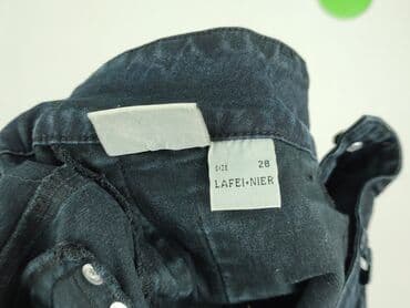 woskowane legginsy z wysokim stanem zara: Jeansy damskie, rozmiar S — 4
